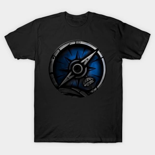 compass T-Shirt by daghlashassan